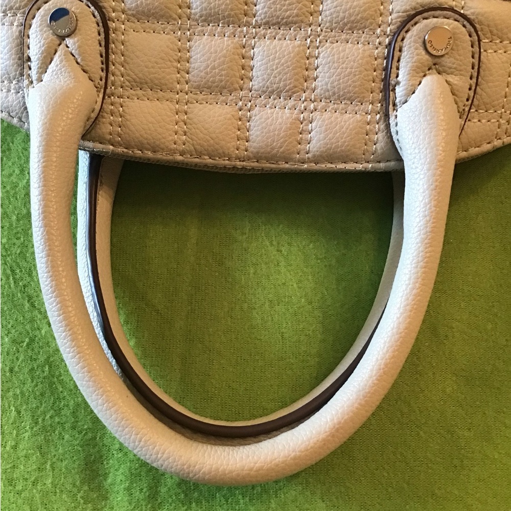 Tignanello Cream Leather Handbag New without Tags - Picture 9 of 16